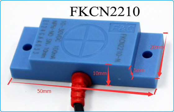 ανίχνευση μη μετάλλων αισθητήρων fkcn2210-π ΣΥΝΕΧΏΝ τετραγωνική χωρητική διακοπτών τύπων 12V 10mm PNP