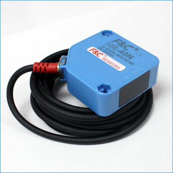 12Volt 4 αντανακλαστικός φωτοηλεκτρικός διακόπτης PNP διάχυτο τετραγωνικό Sensor.jpg αισθητήρων καλωδίων