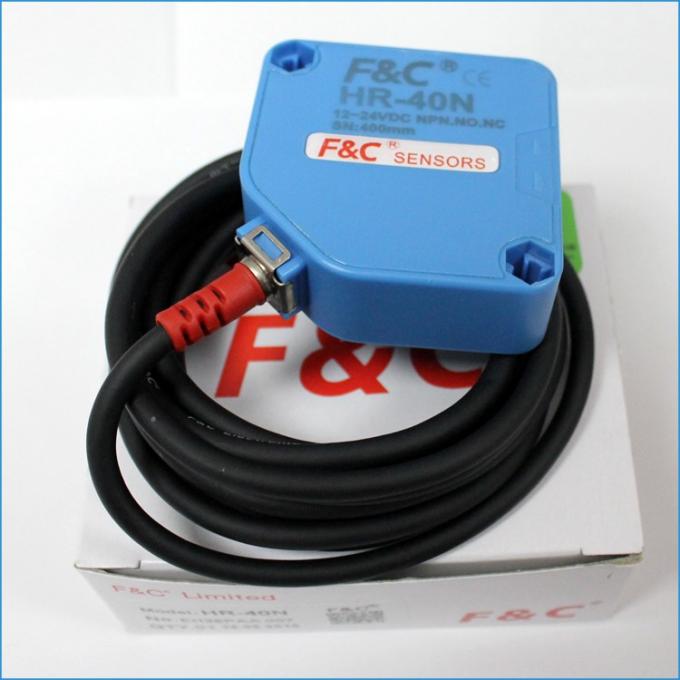 12Volt 4 αντανακλαστικός φωτοηλεκτρικός διακόπτης PNP διάχυτο τετραγωνικό Sensor.jpg αισθητήρων καλωδίων