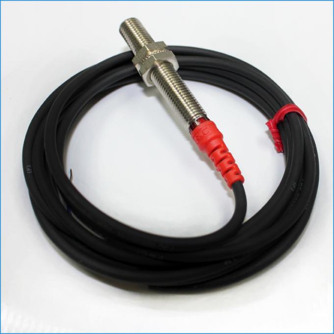 12V ξεπλύντε 3 τον αισθητήρα 2mm εγγύτητας καλωδίων M8 NPN αισθαμένος μεγάλης απόστασης τύπος