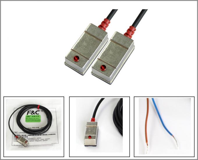 12V 2 ηλεκτρικός μαγνητικός διακόπτης διακοπτών καλάμων καλωδίων για τον κύλινδρο